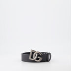 Cintos Ceinture DG Dolce & Gabbana Preto Homme