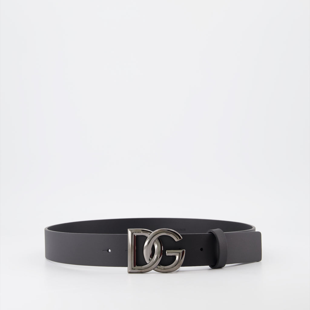 Cintos Ceinture DG Dolce & Gabbana Preto Homme