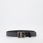 Cintos Ceinture DG Dolce & Gabbana Preto Homme