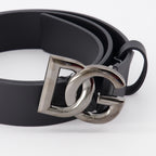 Cintos Ceinture DG Dolce & Gabbana Preto Homme