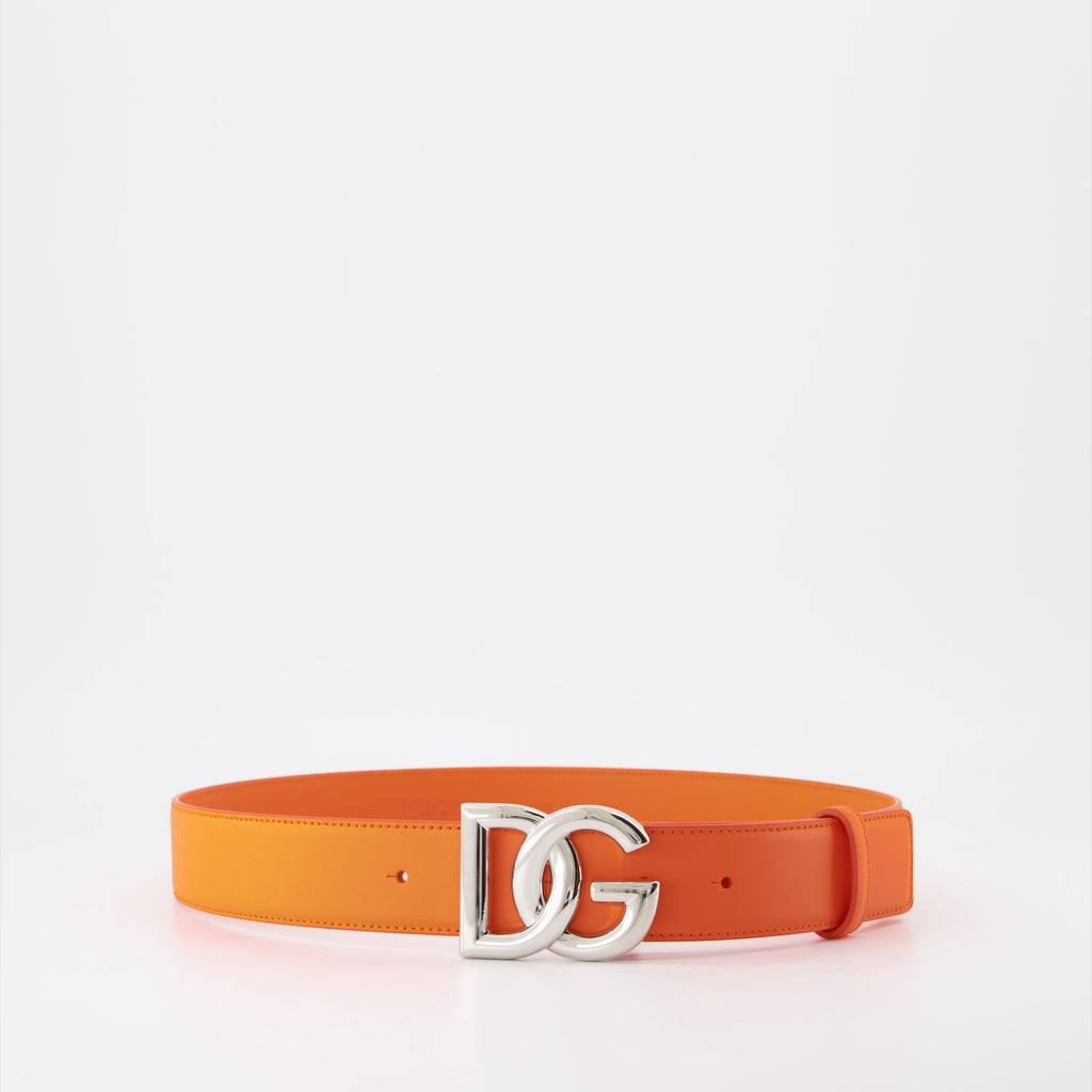 Cintos Ceinture DG Dolce & Gabbana Laranja Homme