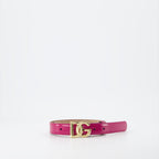 Cintos Ceinture DG Dolce & Gabbana Rosa Femme