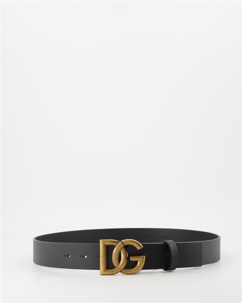 Cintos Ceinture DG Dolce & Gabbana Preto Homme