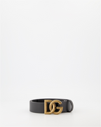 Cintos Ceinture DG Dolce & Gabbana Preto Homme