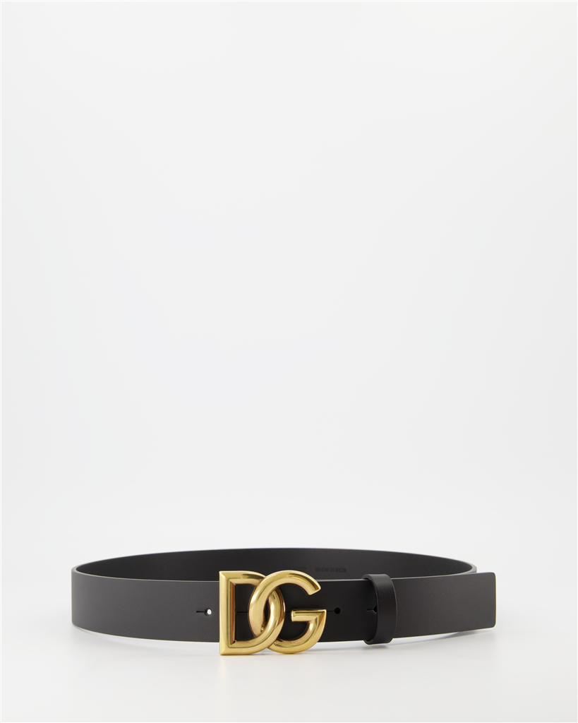Cintos Ceinture DG Dolce & Gabbana Preto Homme