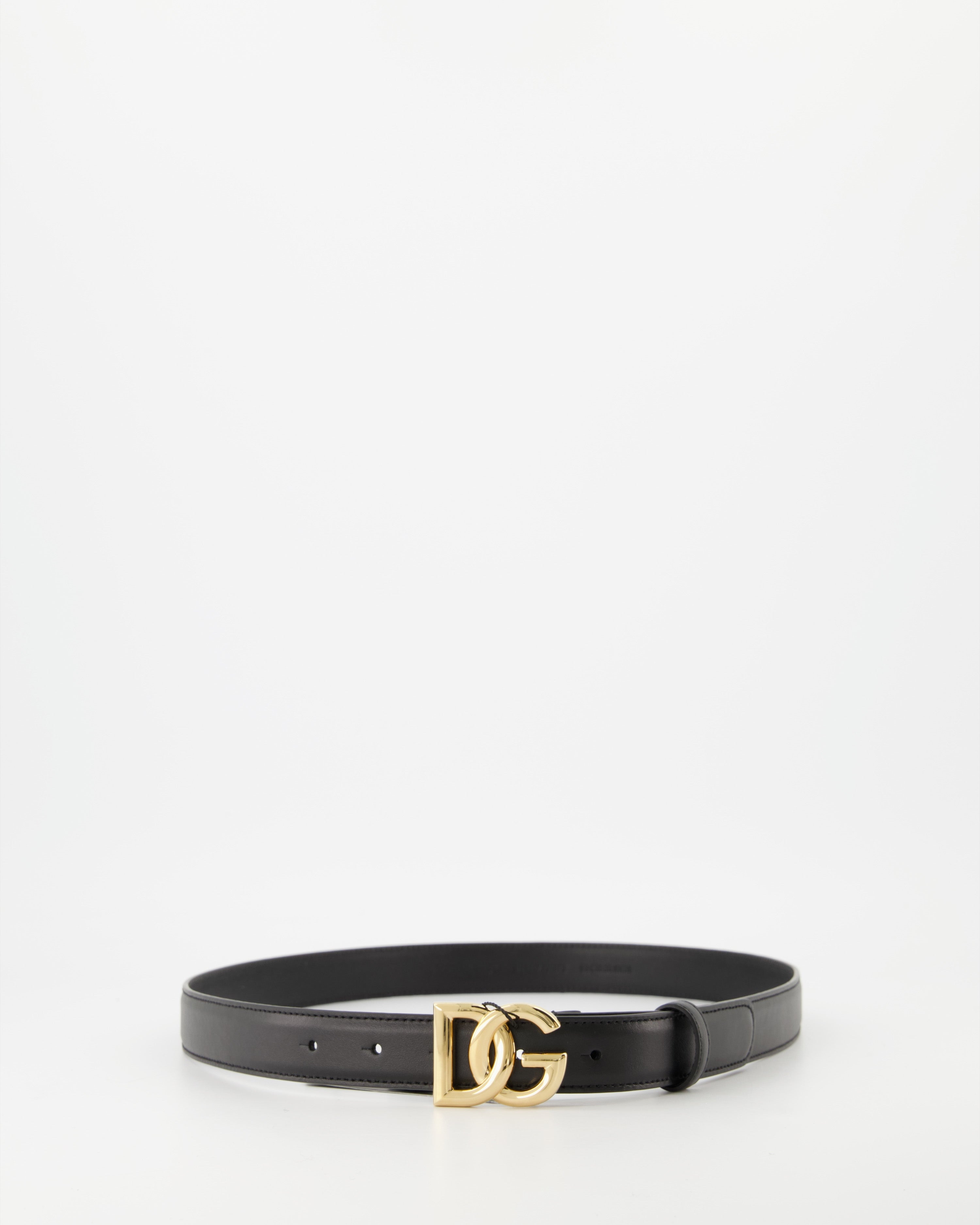 Cintos Ceinture DG Dolce & Gabbana Preto Femme