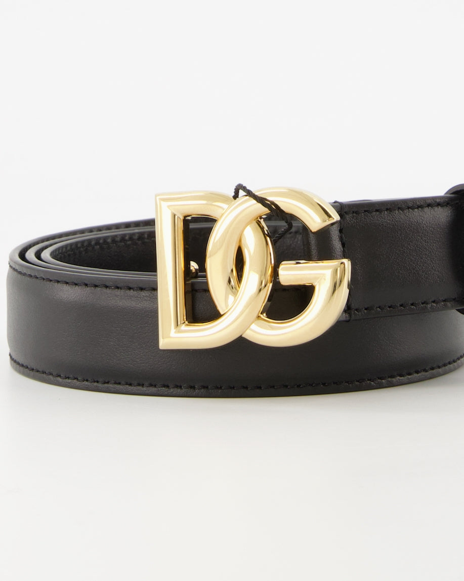 Cintos Ceinture DG Dolce & Gabbana Preto Femme