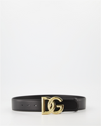 Cintos Ceinture DG Dolce & Gabbana Preto Femme