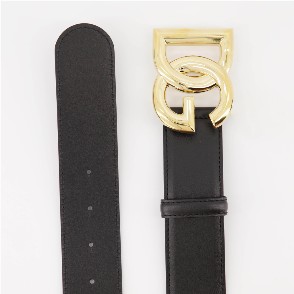 Cintos Ceinture DG Dolce & Gabbana Preto Femme