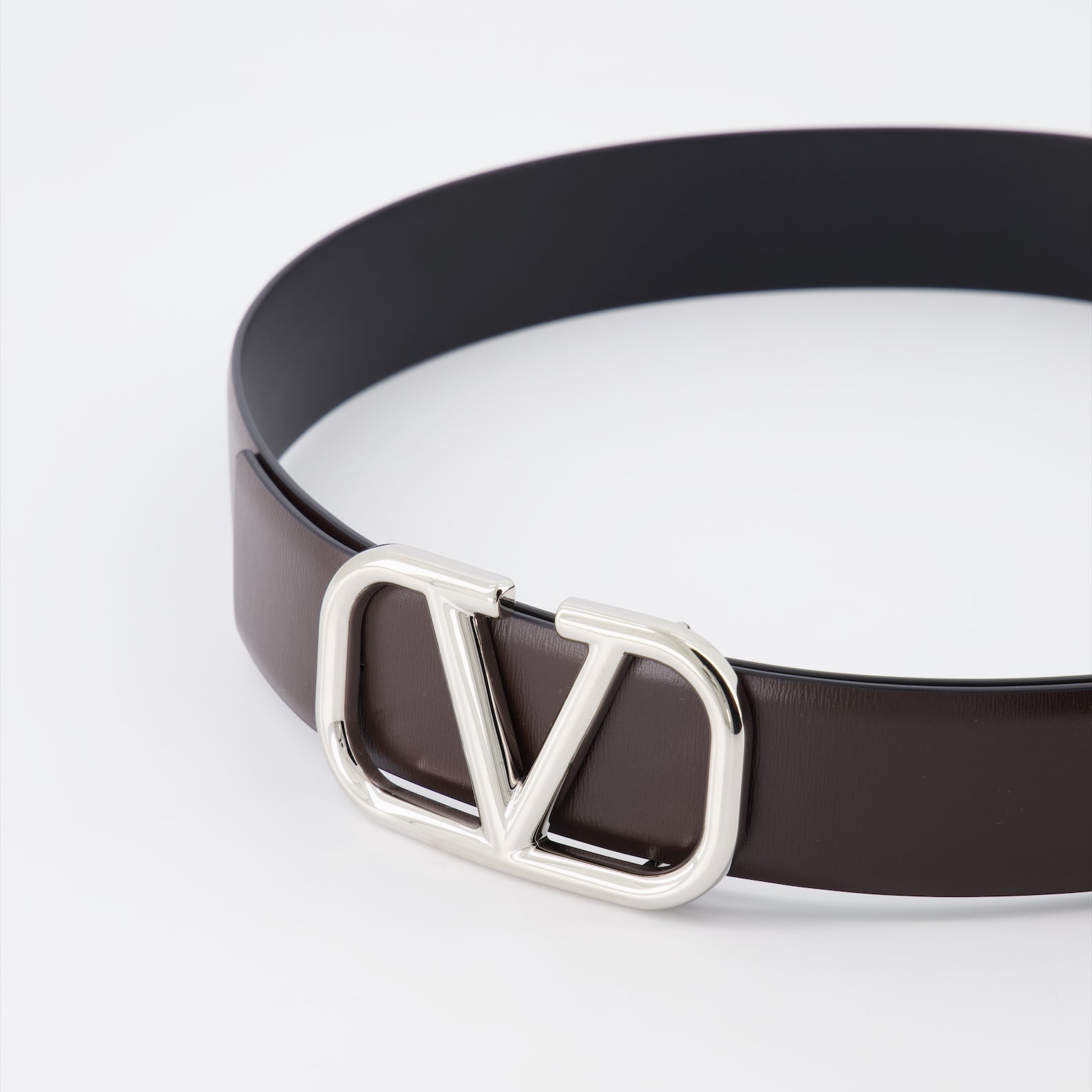 Cintos Ceinture VLogo Valentino Garavani Marrom Homme