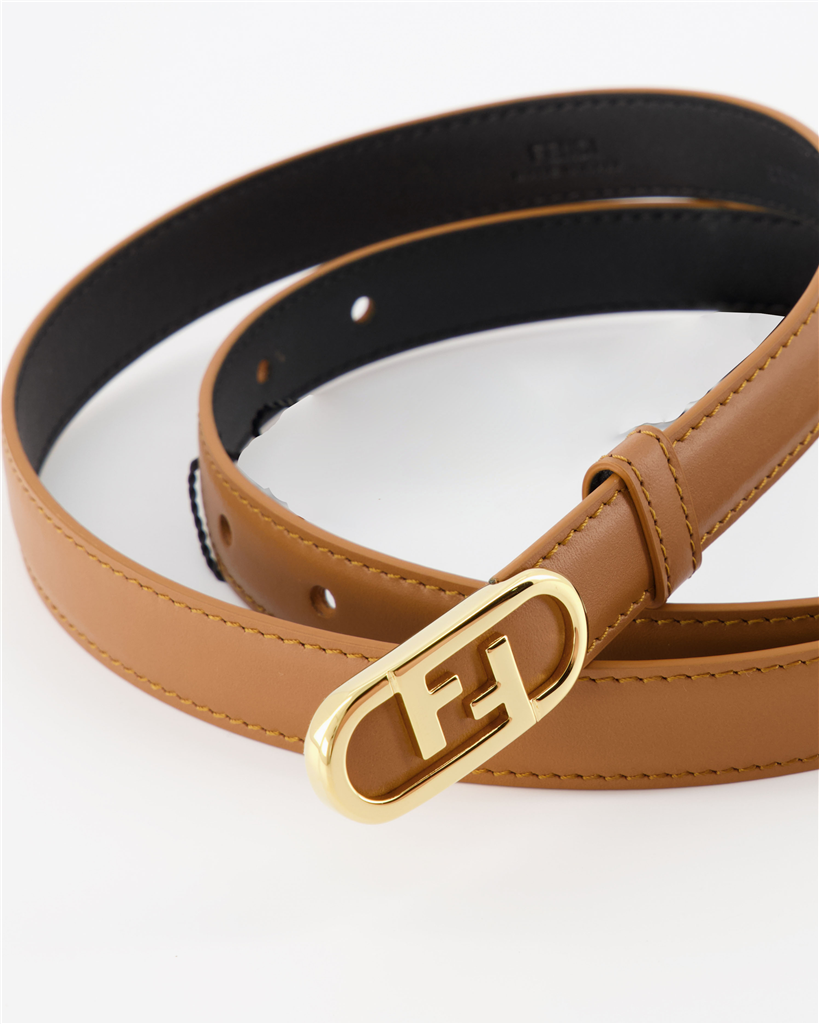 Cintos Ceinture Fendi O'Lock Fendi Marrom Unissex