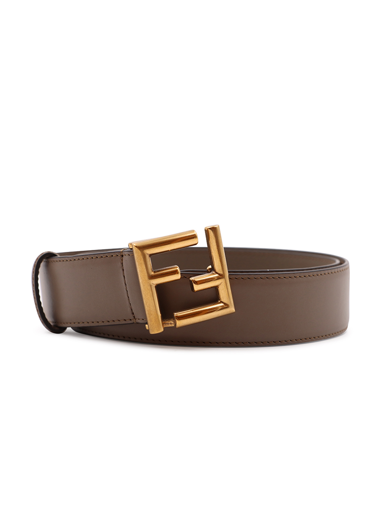 Cintos Ceinture FF Fendi Marrom Femme