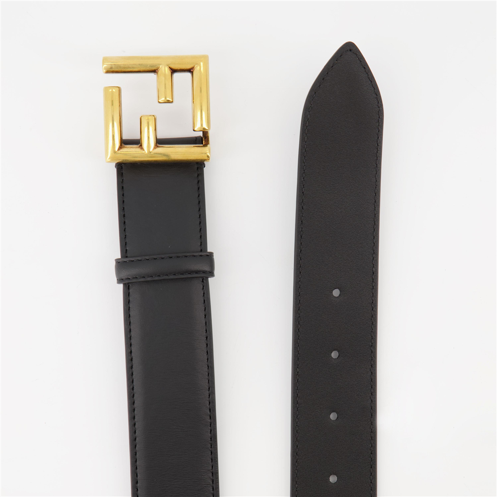Cintos Ceinture FF Fendi Preto Femme