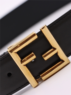 Cintos Ceinture FF Fendi Preto Femme