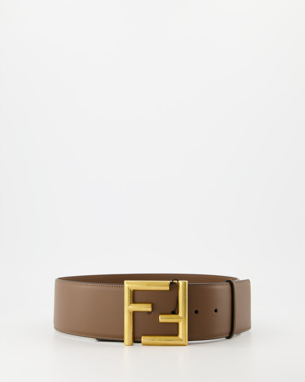 Cintos Ceinture FF Fendi Marrom Femme