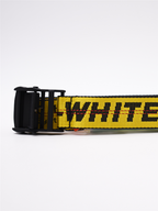 Pequenos artigos de couro Ceinture Industrial Off-White Amarelo Homme