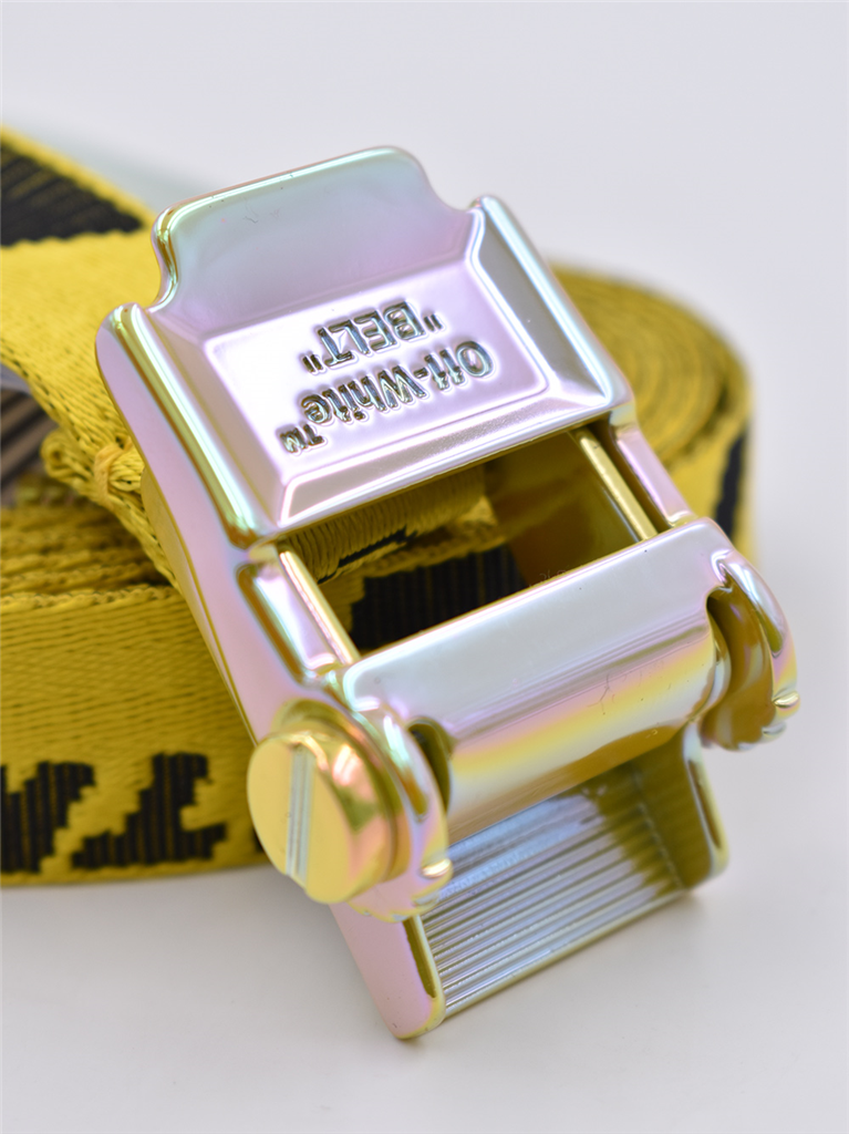 Cintos Ceinture Industrial mini 2.0 Off-White Amarelo Homme