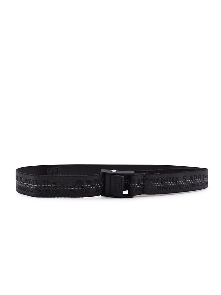 Pequenos artigos de couro Ceinture Industrial Off-White Preto Homme