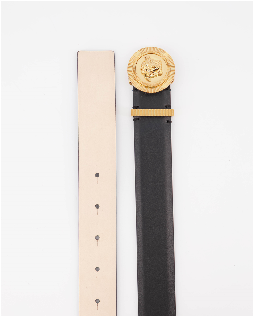 Cintos Cinto Medusa Biggie Versace Preto Femme