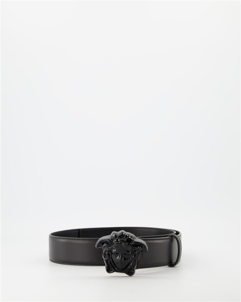 Cintos Ceinture Medusa Versace Preto Homme