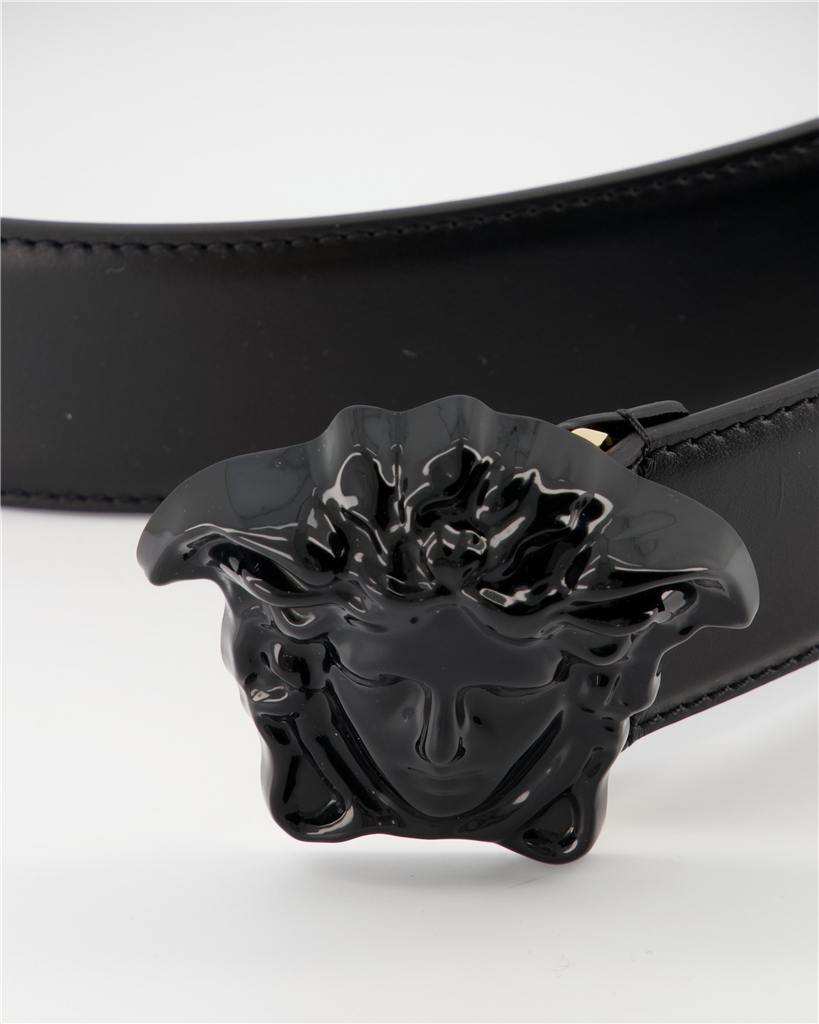 Cintos Ceinture Medusa Versace Preto Homme