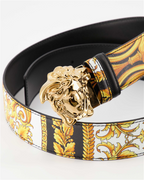 Cintos Ceinture Medusa Versace Preto Homme