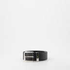 Belts Grained leather belt Dior Black Man