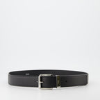Belts Grained leather belt Dior Black Man