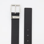 Belts Grained leather belt Dior Black Man