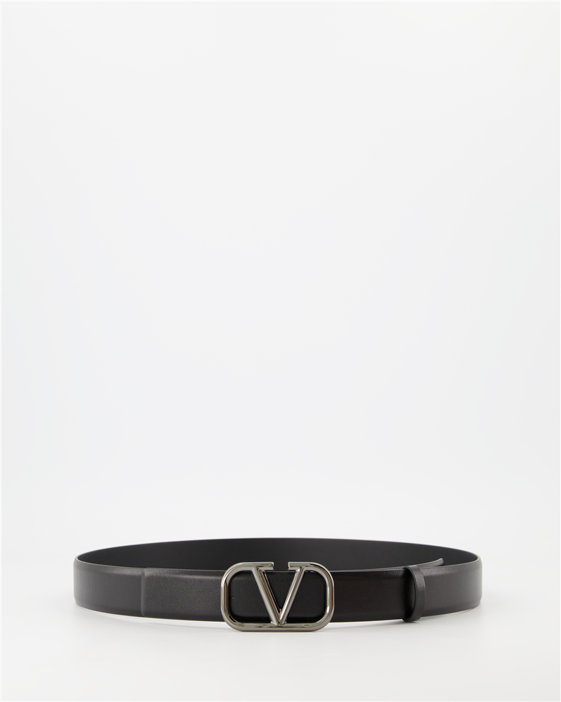 Cintos Ceinture VLogo Valentino Garavani Preto Homme