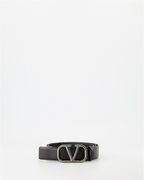 Cintos Ceinture VLogo Valentino Garavani Preto Homme