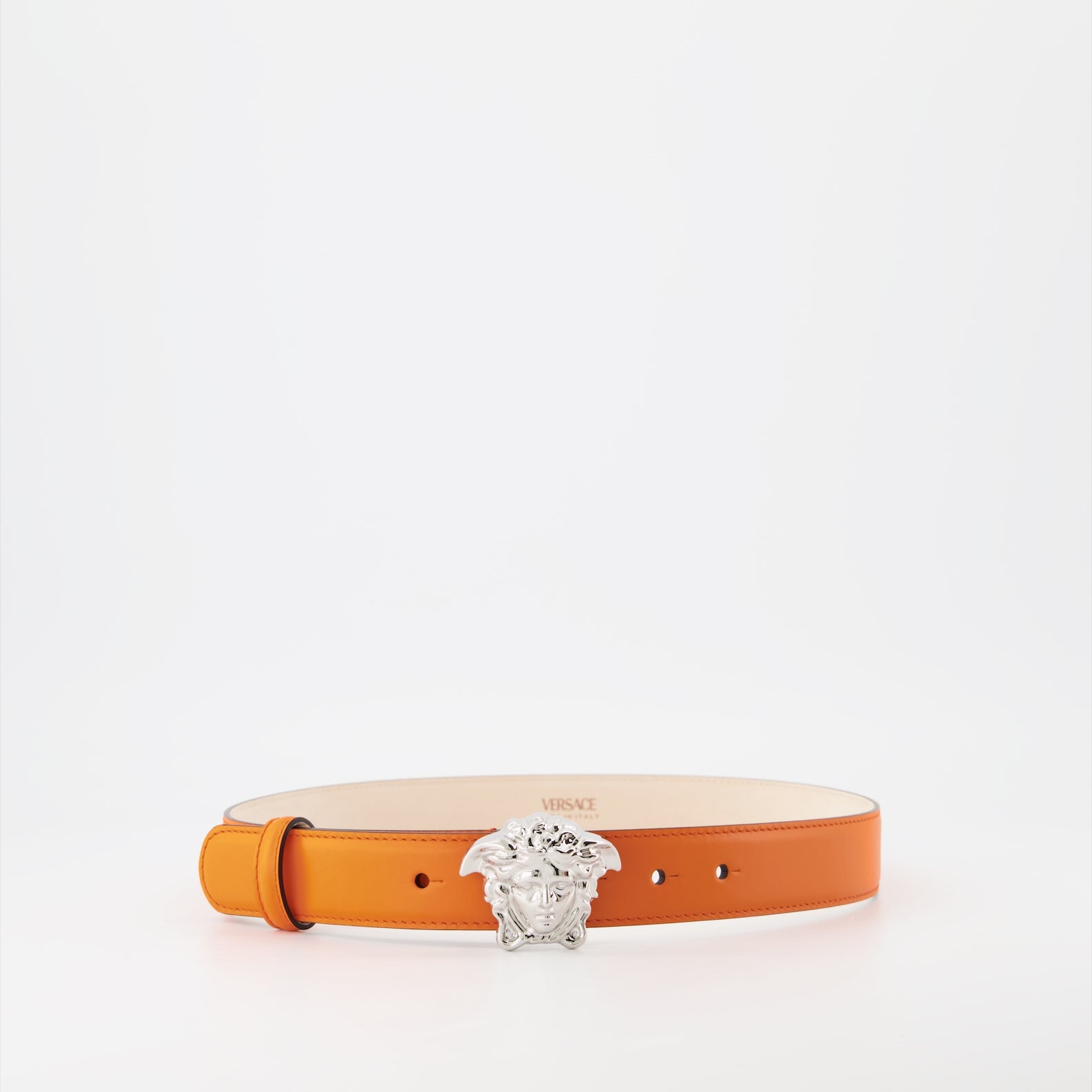 Cintos Ceinture La Medusa Versace Laranja Femme