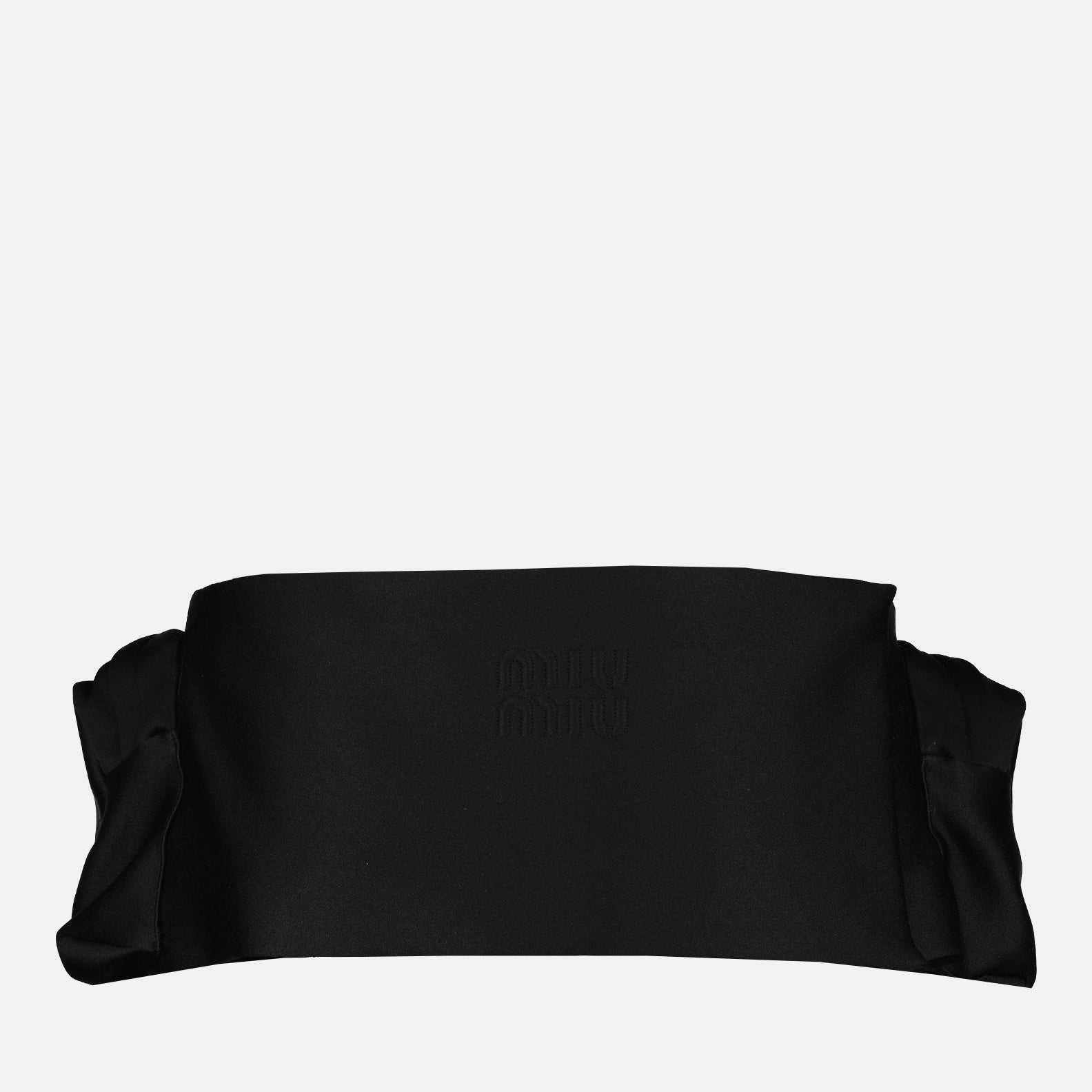 Saias Ceinture péplum en radzimir Miu Miu Preto Femme