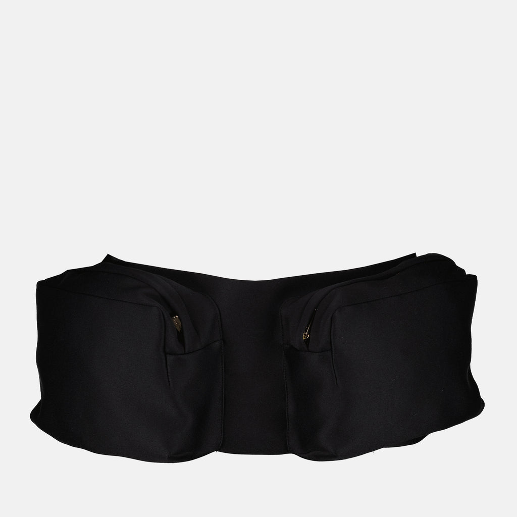 Saias Ceinture péplum en radzimir Miu Miu Preto Femme