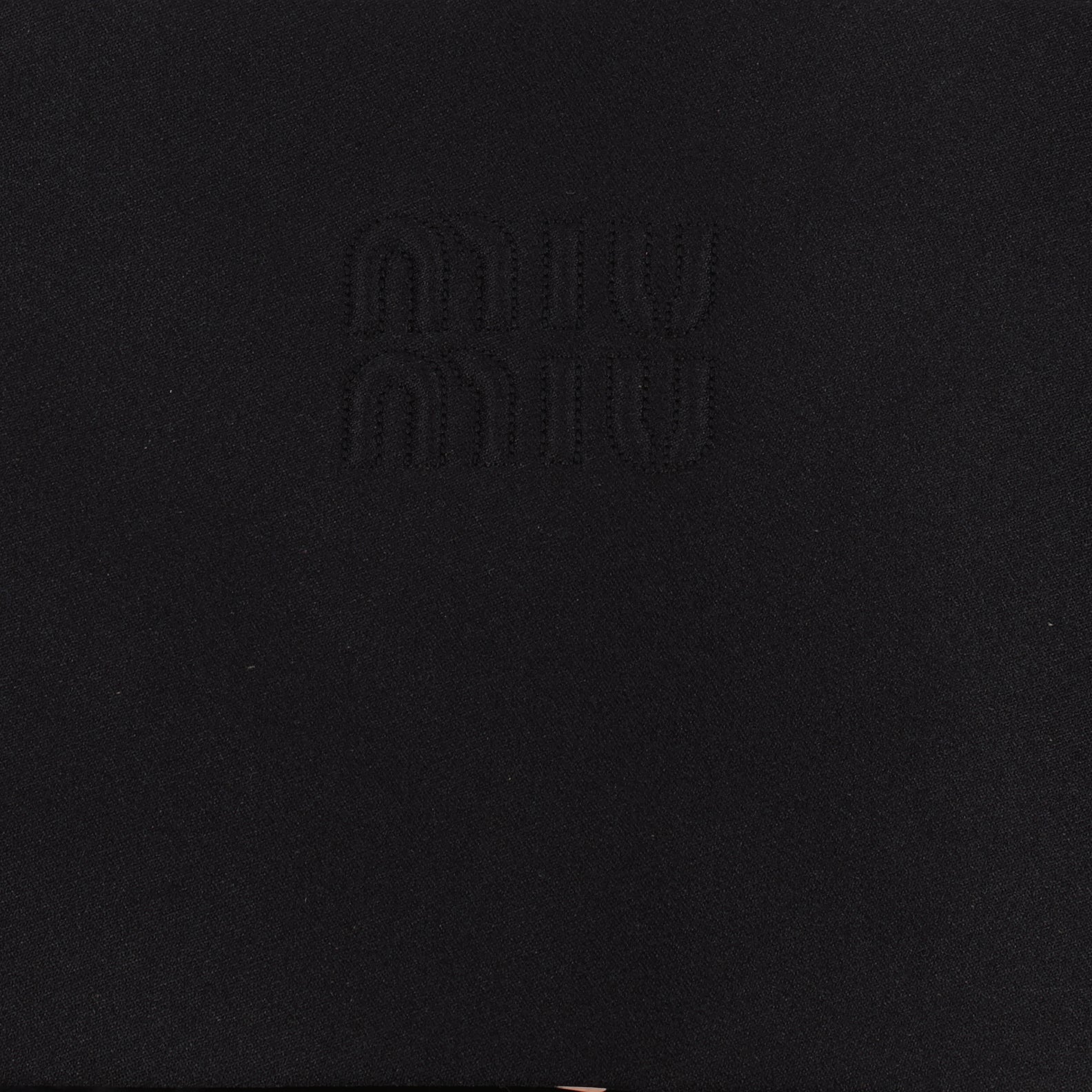 Saias Ceinture péplum en radzimir Miu Miu Preto Femme