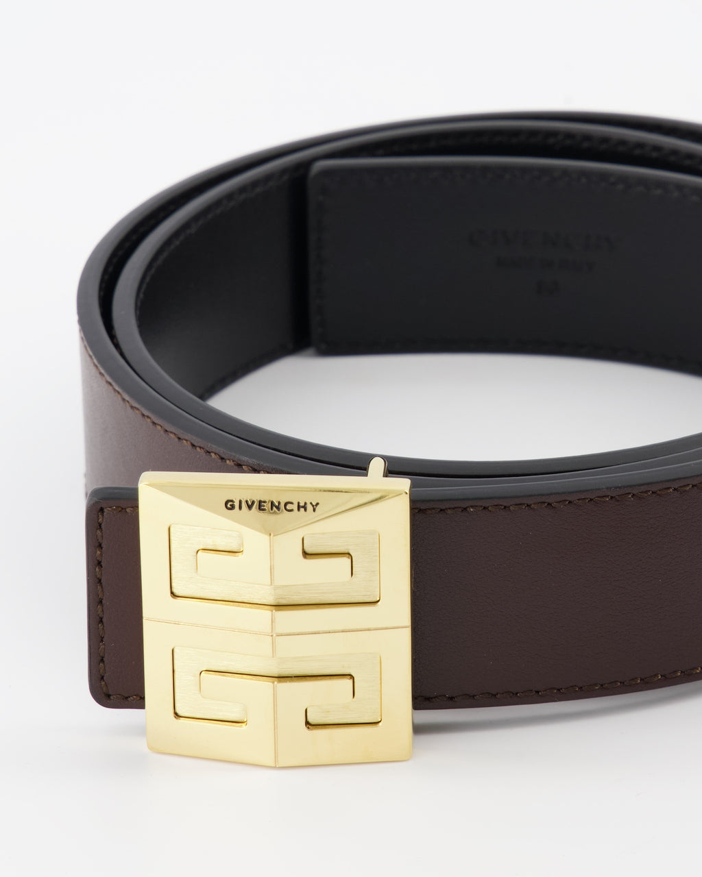 Cintos Ceinture réversible 4G Givenchy Marrom Homme