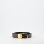 Ceintures Ceinture réversible Dior Marron Homme