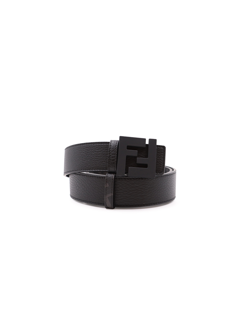 Ceintures Ceinture réversible Fendi Noir Homme