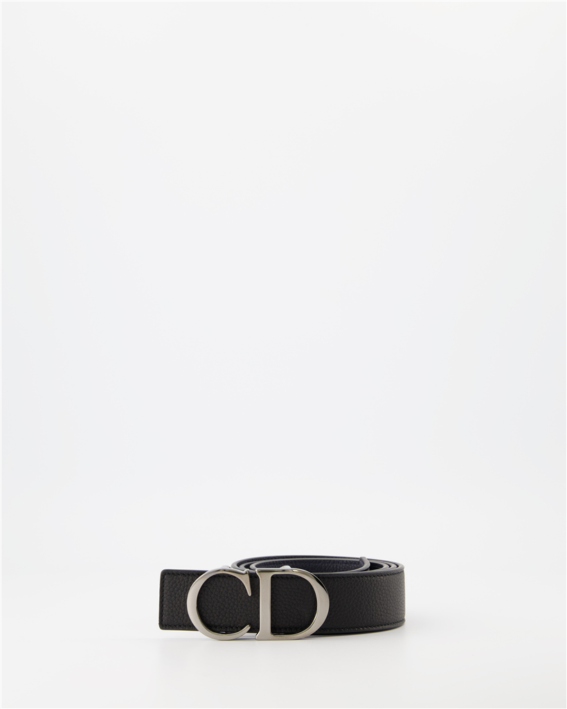 Ceintures Ceinture réversible Dior Noir Homme