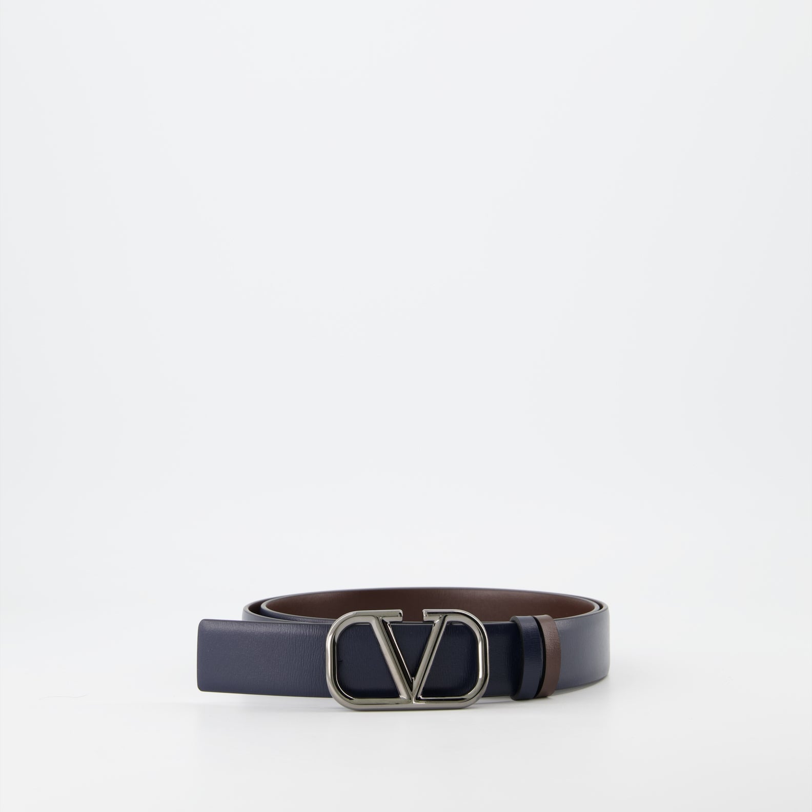 Cintos Ceinture réversible VLogo Valentino Garavani Azul Homme