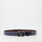 Cintos Ceinture réversible VLogo Valentino Garavani Azul Homme