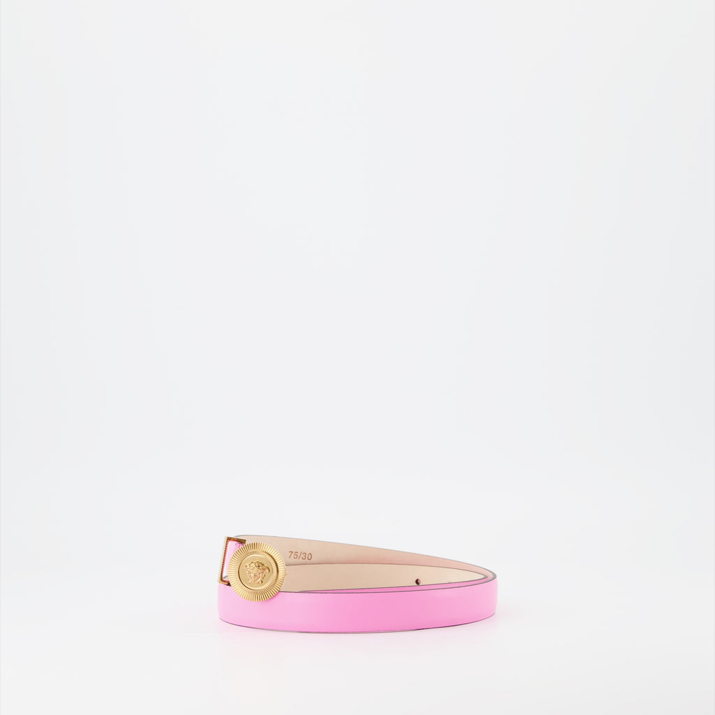 Cintos Ceinture Medusa Versace Rosa Femme
