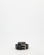 Cintos Ceinture Saffiano Prada Preto Femme