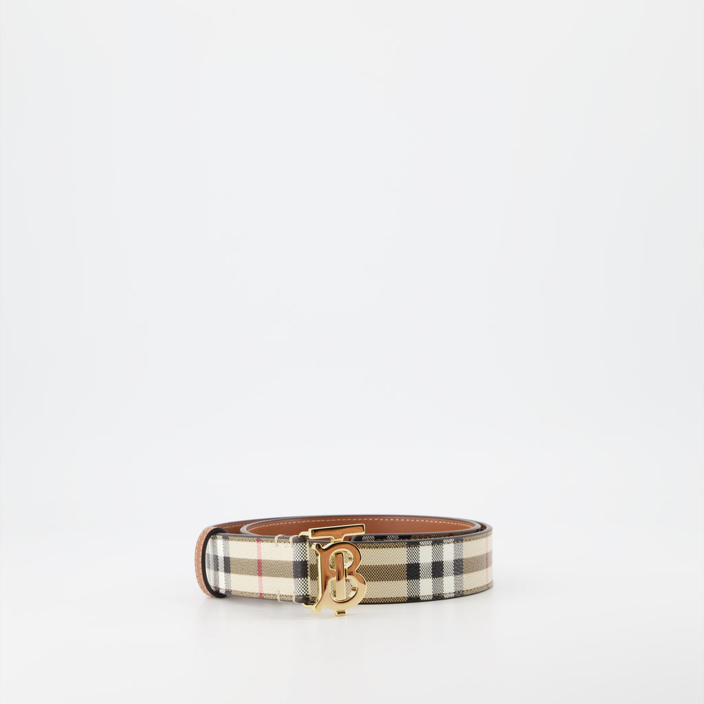 Ceinture TB à carreaux