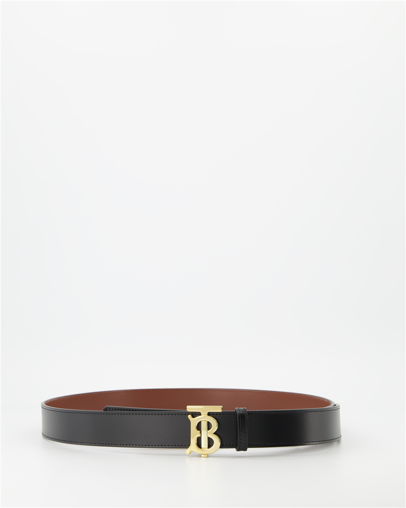 Cintos Ceinture TB Burberry Preto Femme