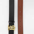 Cintos Ceinture TB Burberry Preto Femme