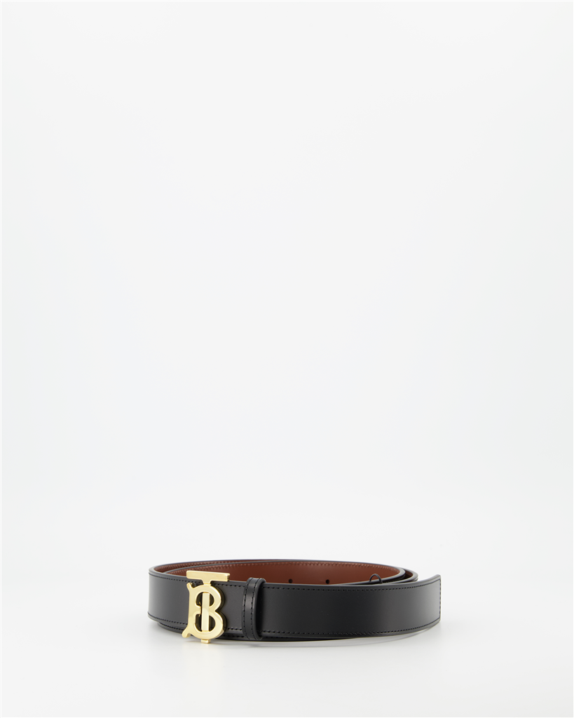 Cintos Ceinture TB Burberry Preto Femme