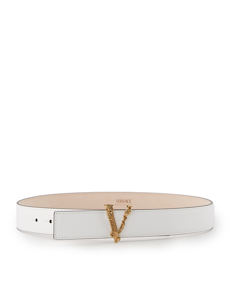 Cintos Ceinture Virtus Versace Branco Femme