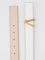 Cintos Ceinture Virtus Versace Branco Femme