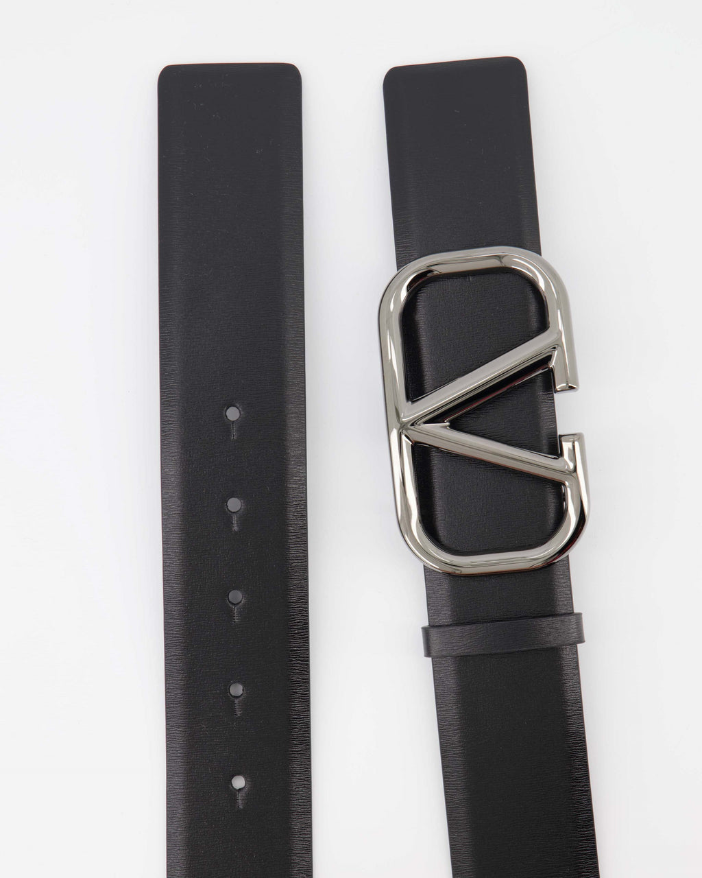 Cintos Ceinture VLogo Valentino Garavani Preto Homme